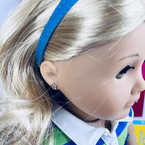 American Girl LANIE DOLL In MEET OUTFIT Dress Shoes Panties Bracelet Rabbit BOX - Picture 8 of 16